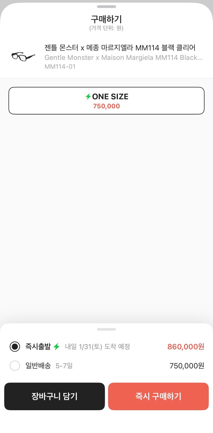 젠틀몬스터 x 마르지엘라 MM114 블랙 상품이미지6