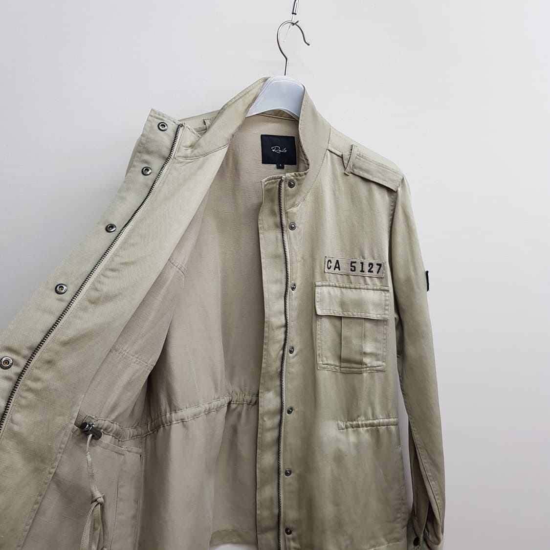 Rails 레일즈 패치 밀리터리 자켓 S사이즈 상품이미지6