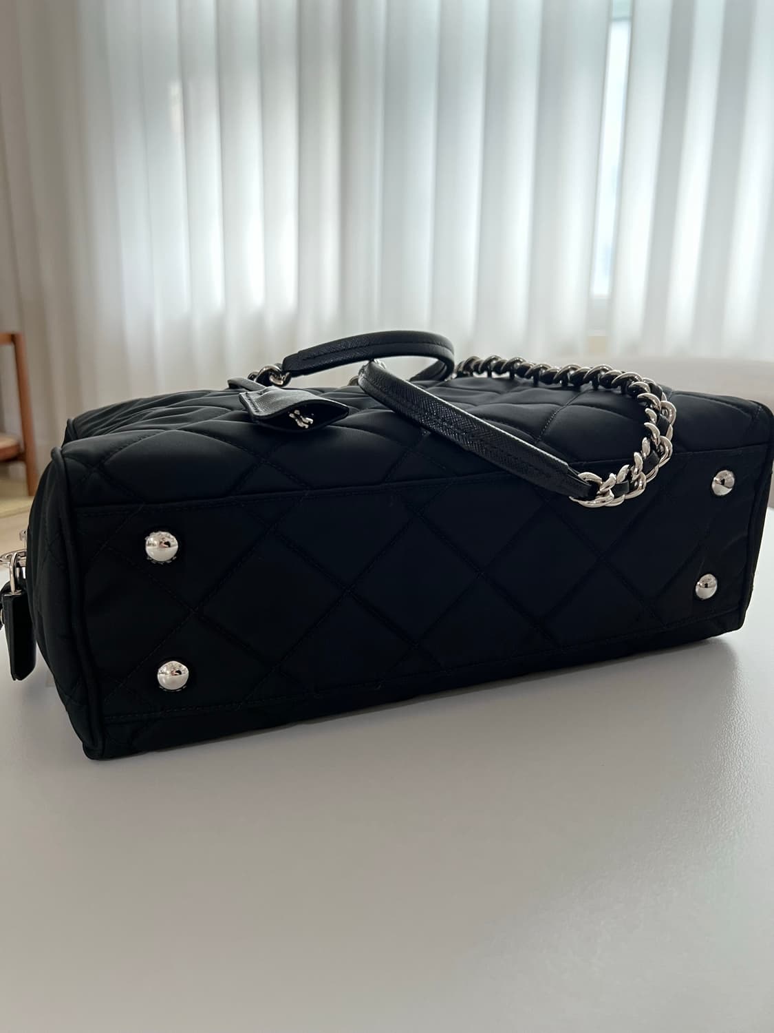 프라다 - 테수토 체인 나일론 숄더백 상품이미지6