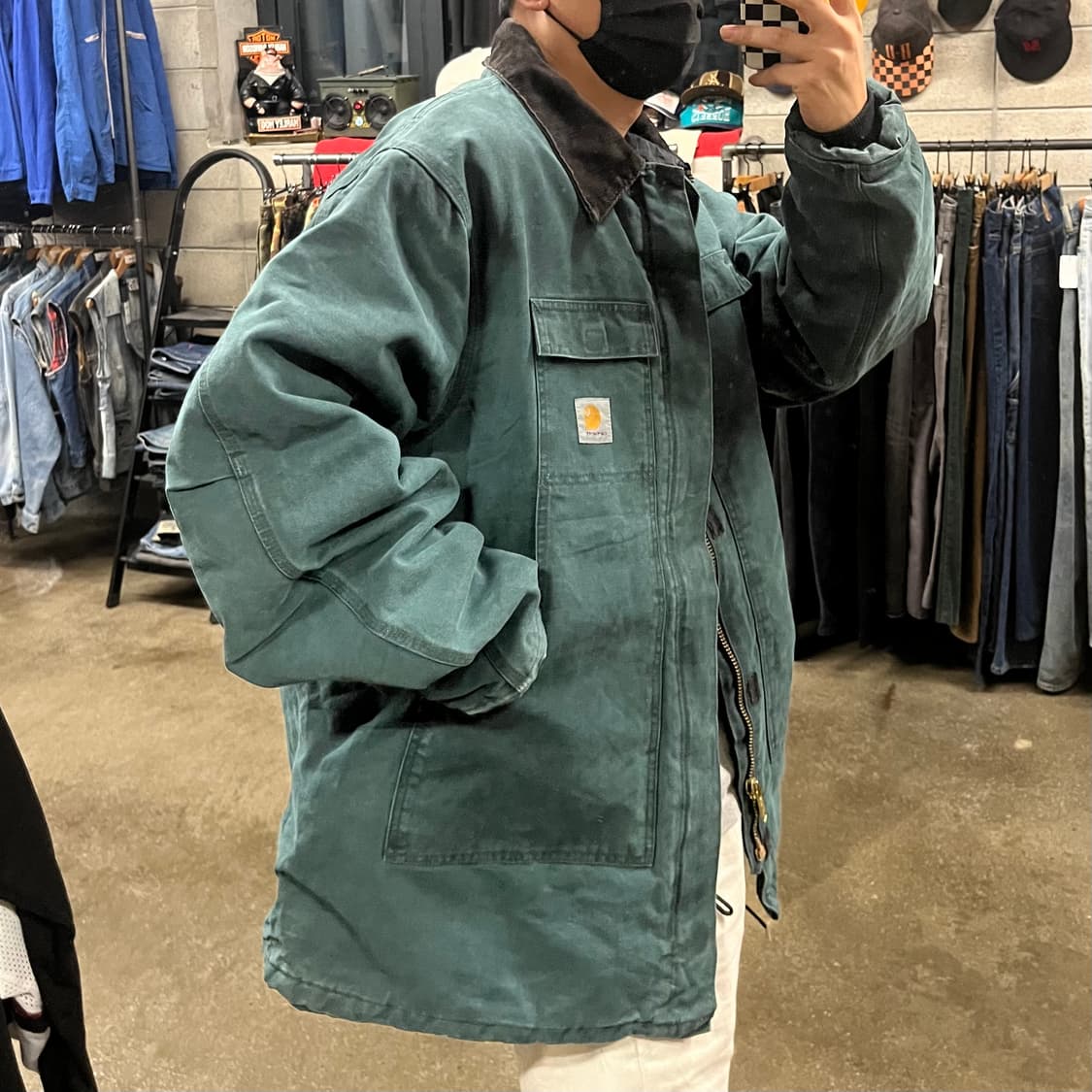 90sCarhartt C26 워크 자켓 (110-115) 상품이미지2