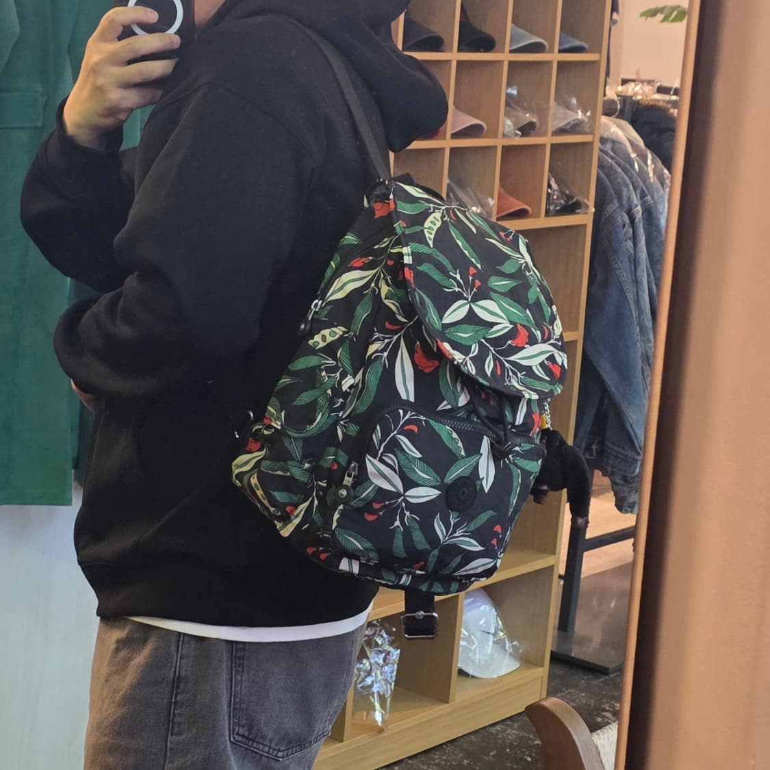 키플링 플로럴 백팩 상품이미지2