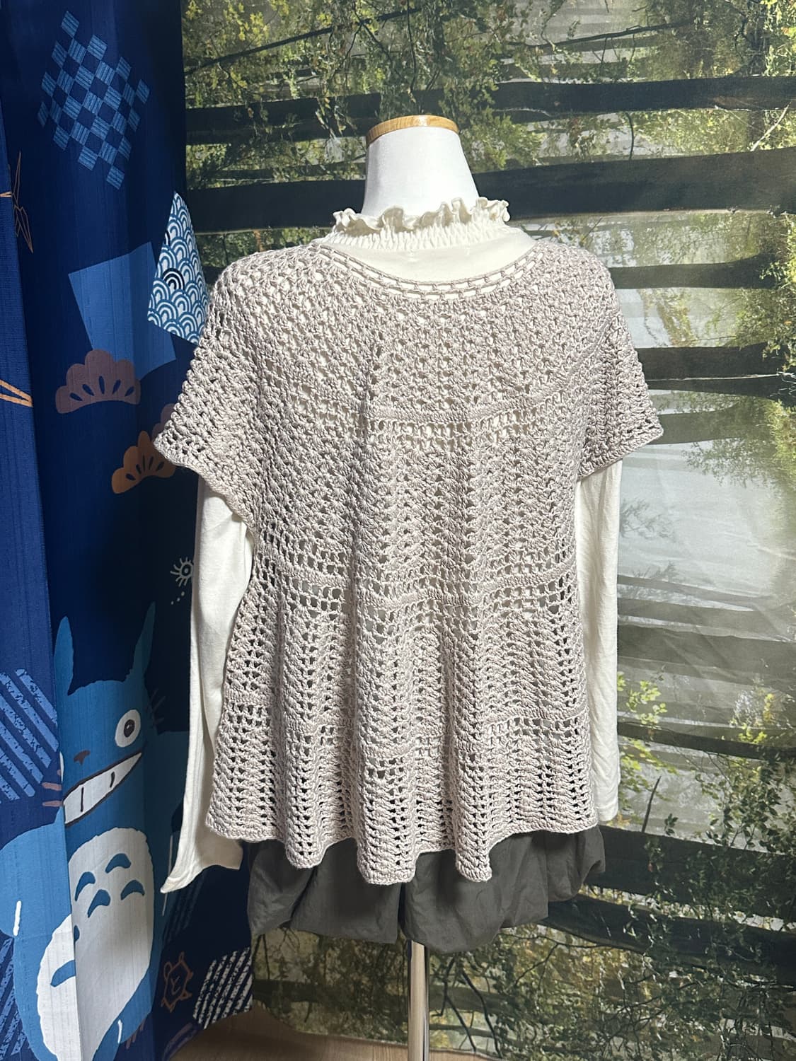 빈티지 니트 레이어드 모리 모리걸 히피 상품이미지3