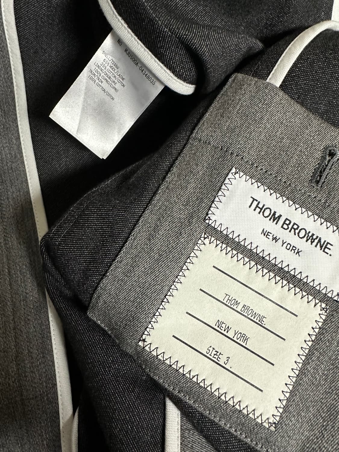 톰브라운 암밴드 블레이저 자켓 상품이미지5