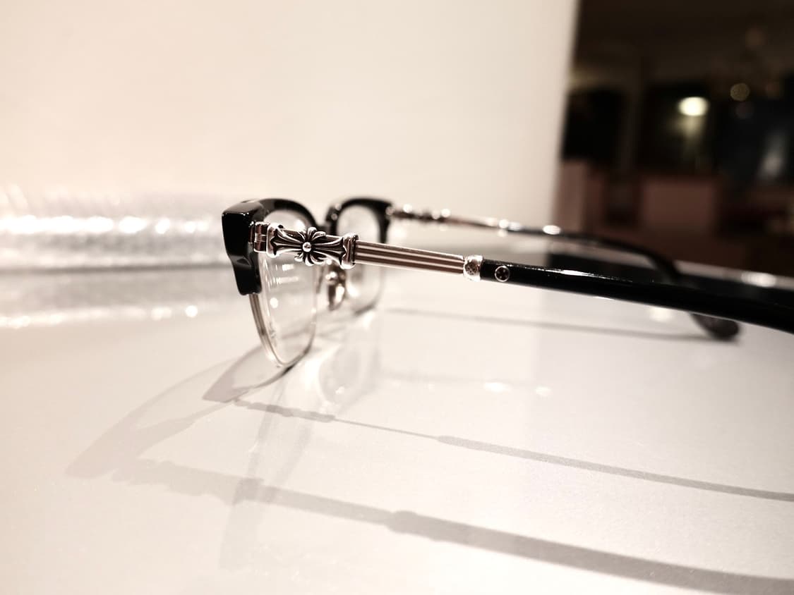 크롬하츠 보넨노이슈어2 블랙/브러쉬드실버 안경 상품이미지6