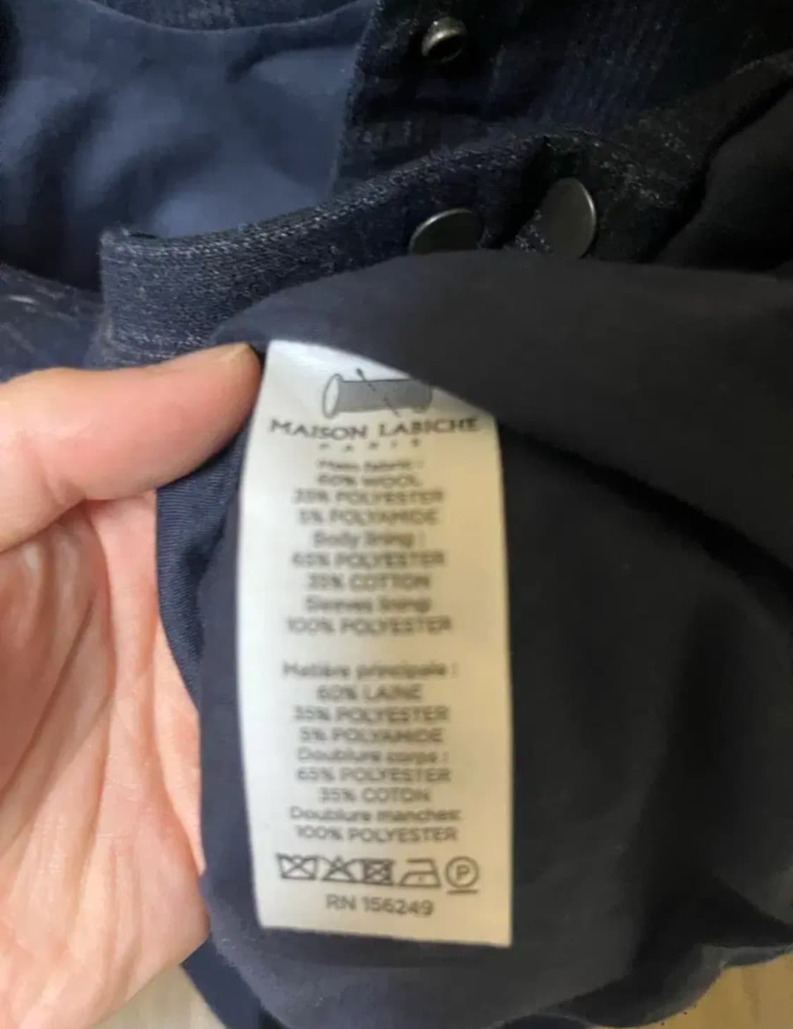 Maison Labiche 메종 라비쉬 울 자켓 상품이미지4