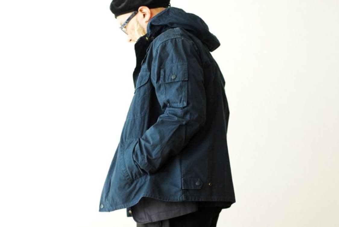 엔지니어드 가먼츠 바버 코웬 네이비 상품이미지4