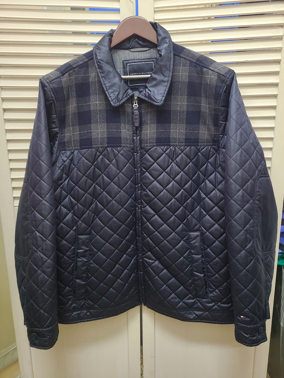 타미힐피거 퀼팅 패딩 점퍼 상품이미지1