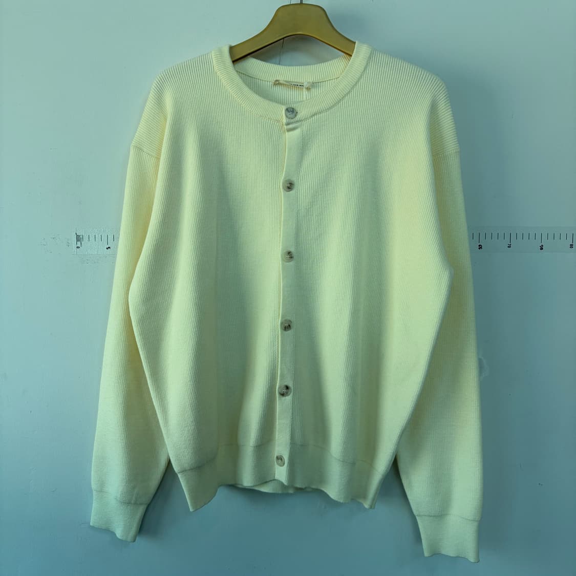 라퍼지아워맨 아이보리색 니트 가디건 상품이미지1