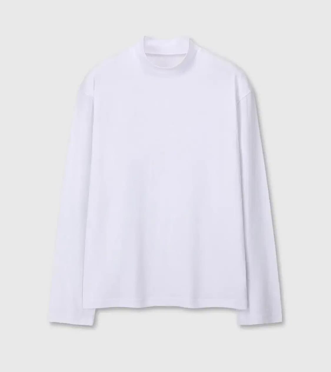 다이브인 유니폼 모크넥 화이트 1(95)사이즈 상품이미지1