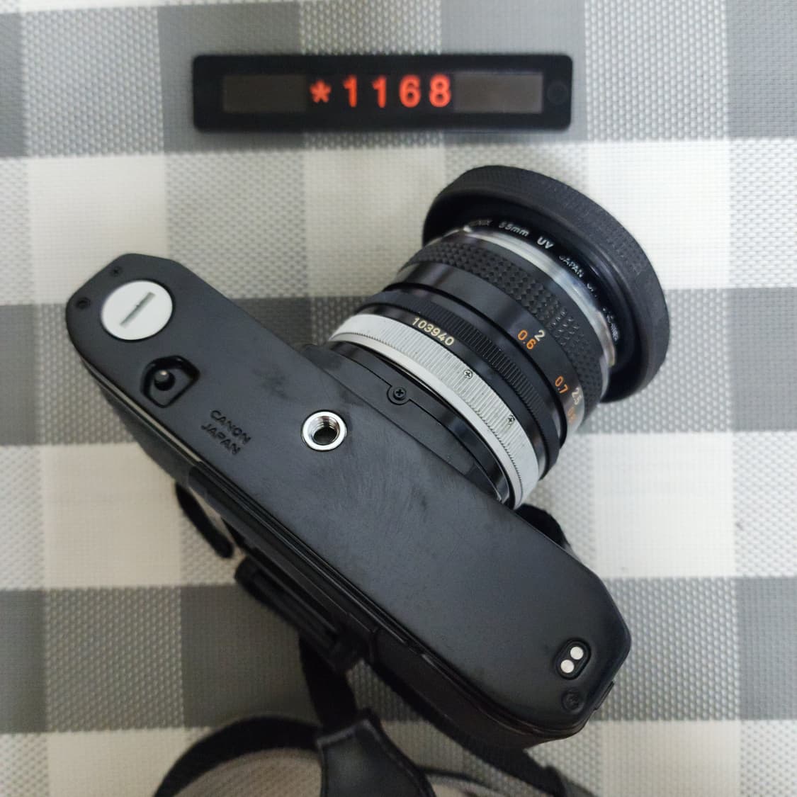 캐논 AE-1 필름카메라 블랙바디 1.4 단렌즈 케이스포함 상품이미지5