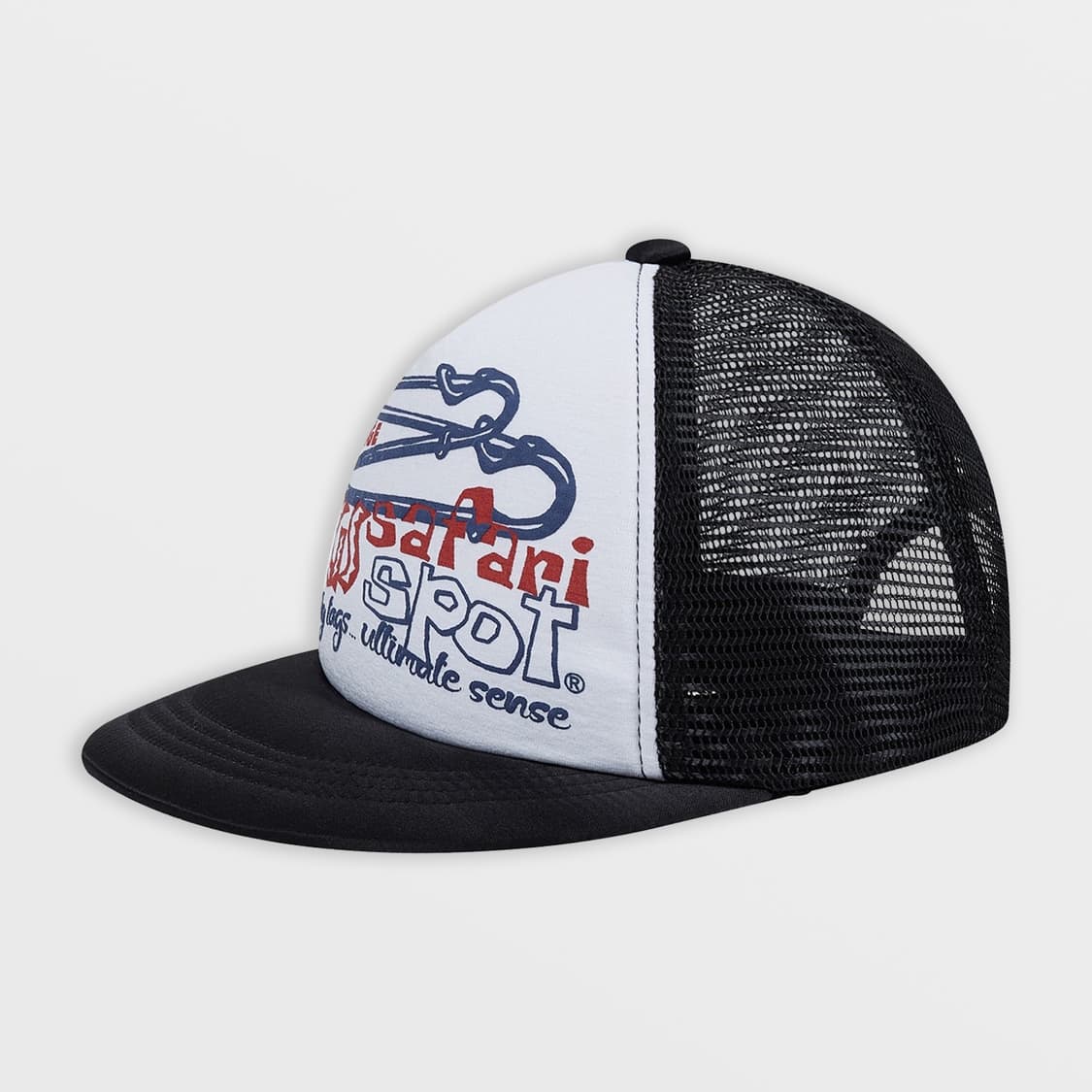 사파리스팟 트러커캡 메쉬캡 블랙 상품이미지1
