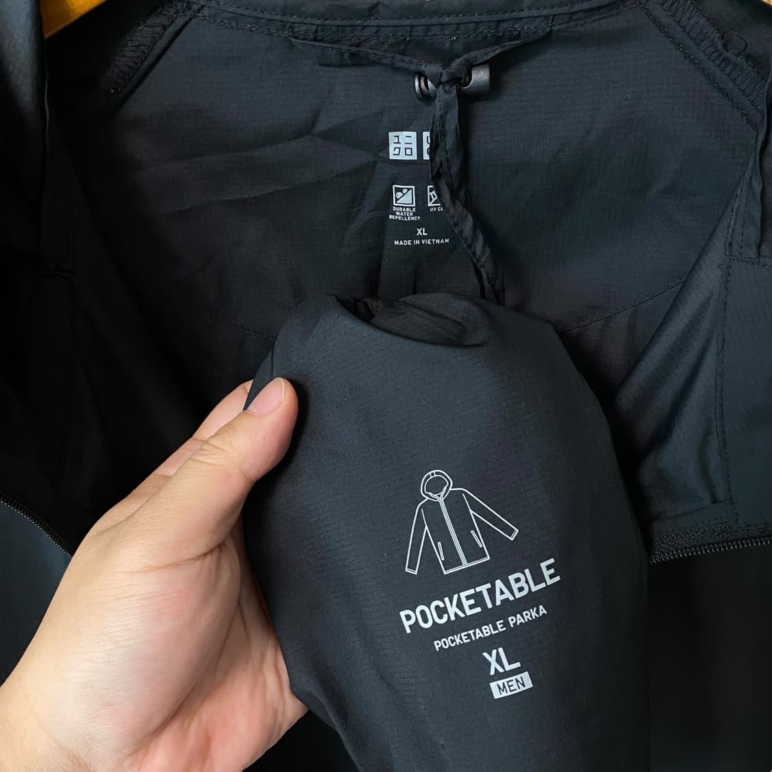 (XL)유니클로 UV 포켓터블 파카 상품이미지3