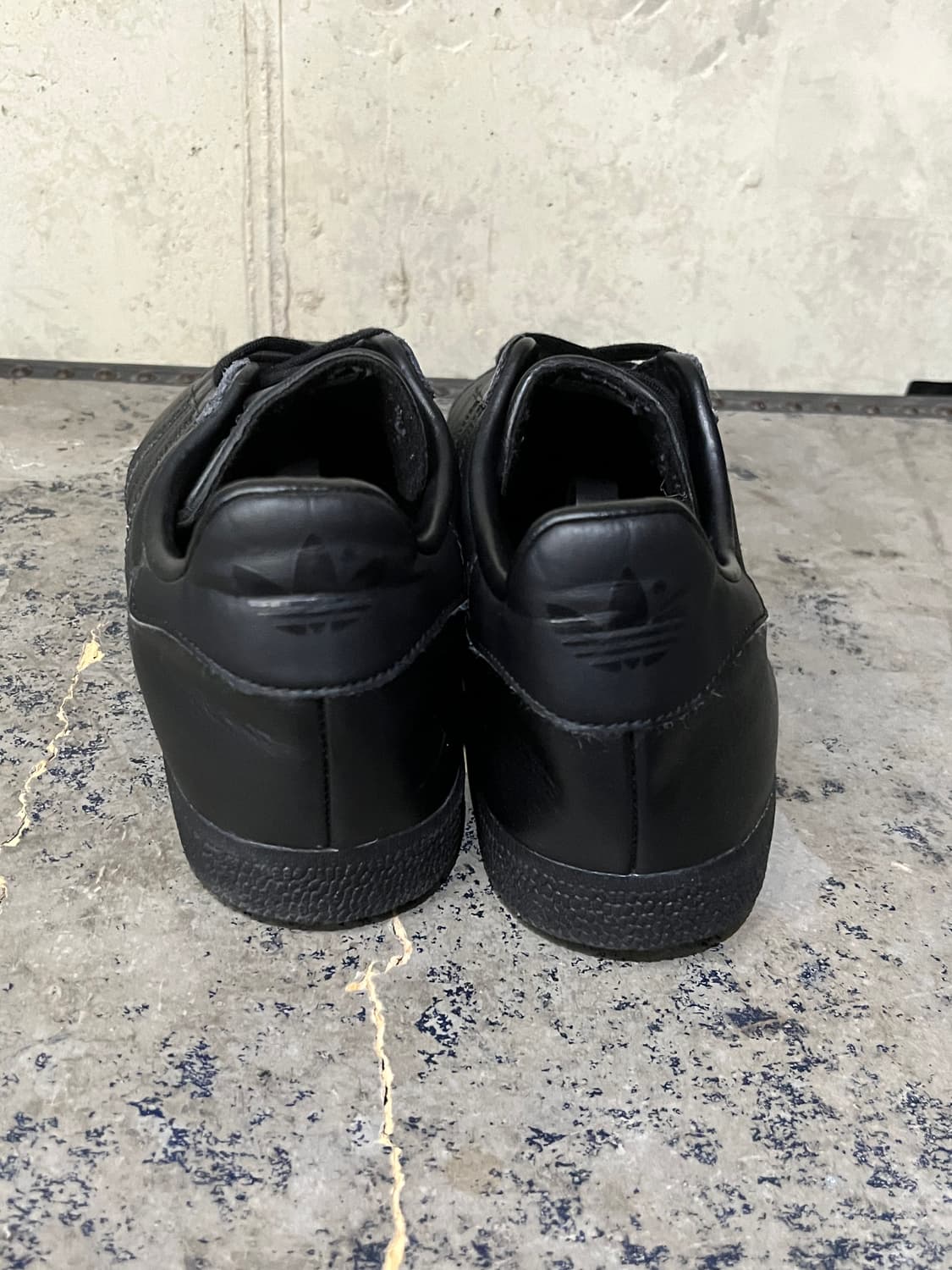 ADIDAS Gazelle Leather Black 상품이미지7