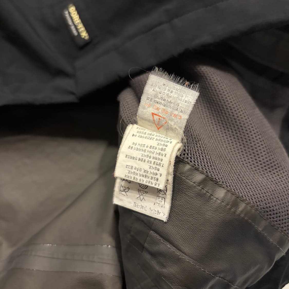 [M] 노스페이스 고어텍스 블랙 바람막이 자켓 C784 상품이미지9