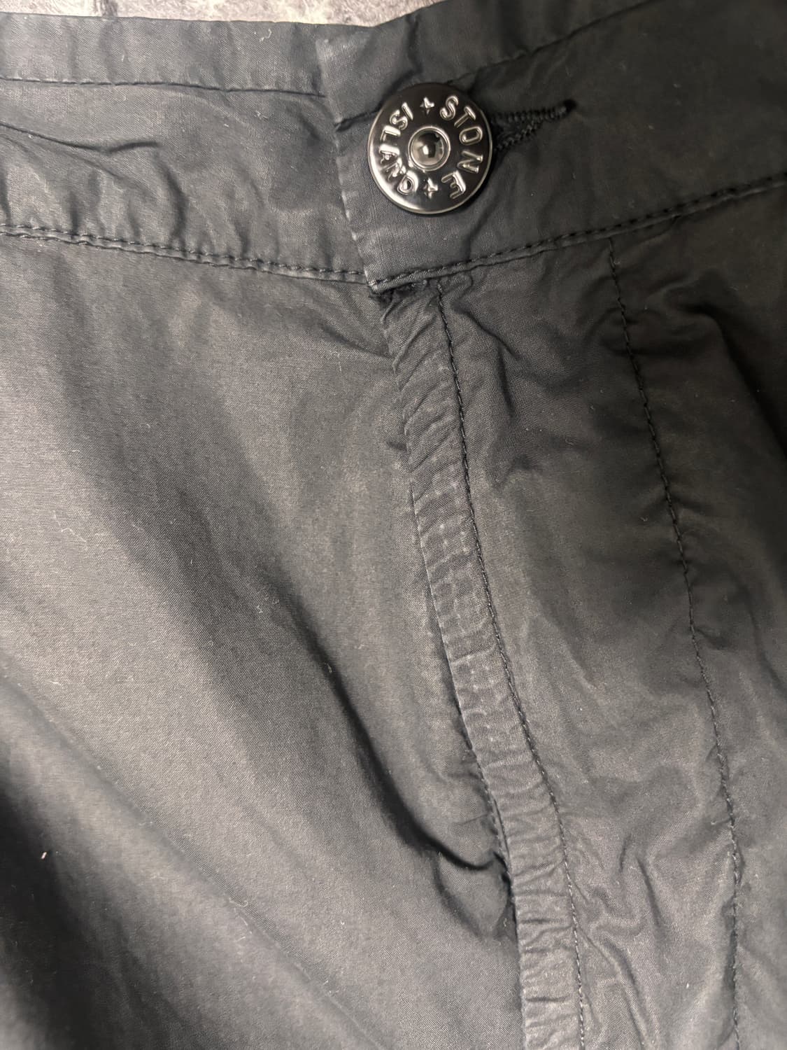 새상품급 21 S/S 스톤아일랜드 카고 탄창팬츠 32 블랙 상품이미지7