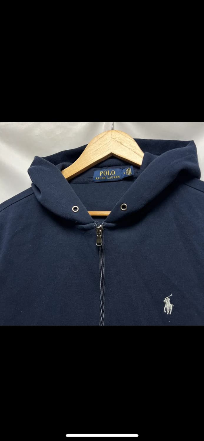 [정품/M] 폴로 랄프로렌 네이비 후드집업 상품이미지3