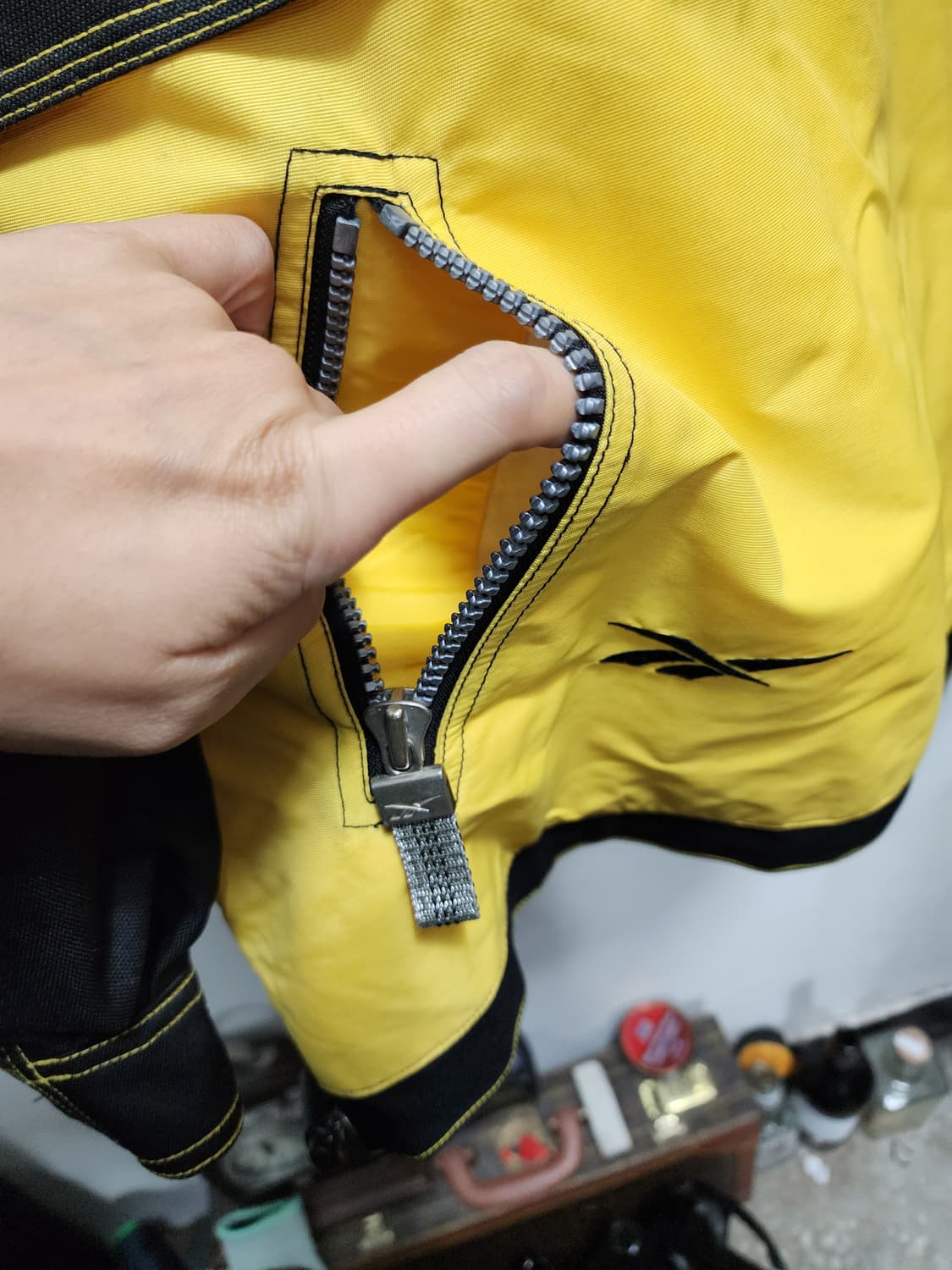 90s 리복 올드스쿨 아노락 자켓 상품이미지5