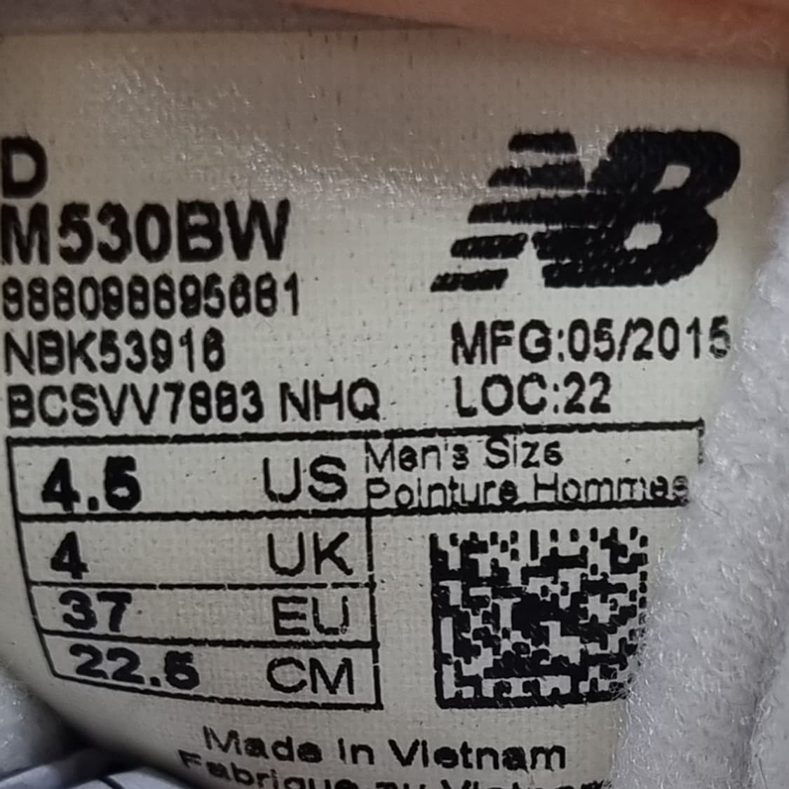 뉴발란스 530 엔캡 운동화225 상품이미지6