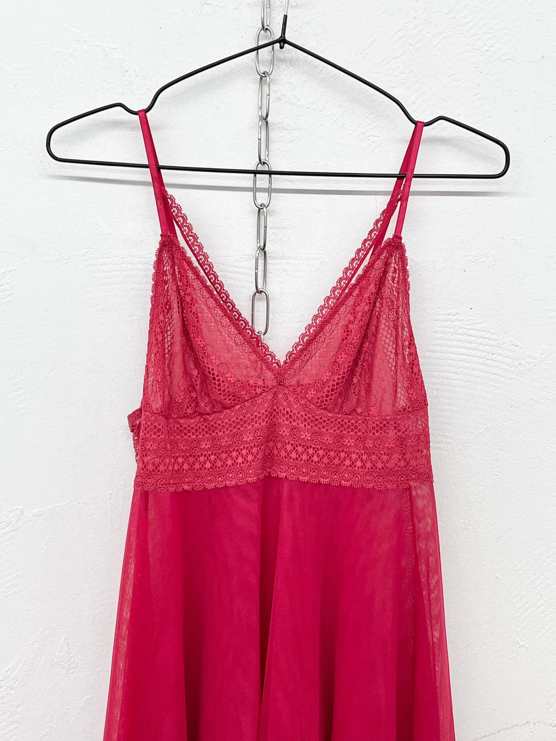 레드 레이스 슬립 상품이미지5