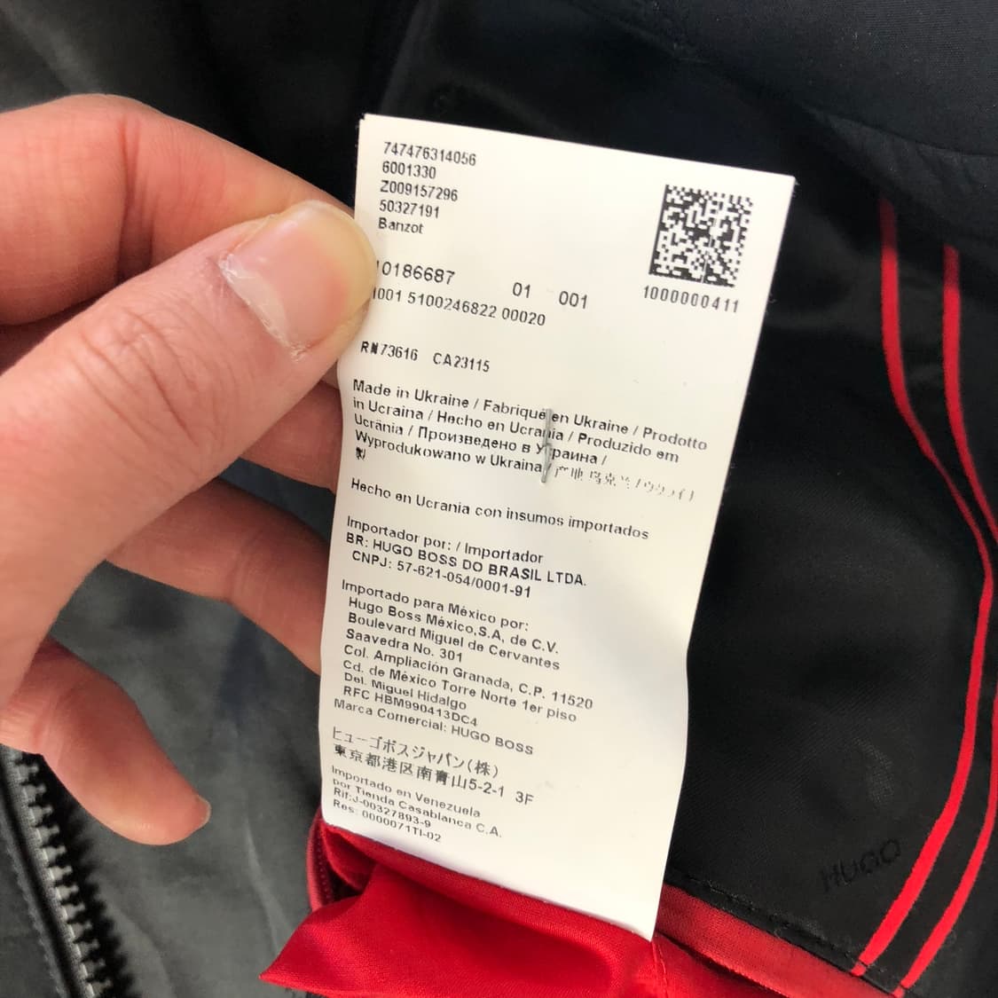 휴고보스 크롭 자켓 상품이미지8