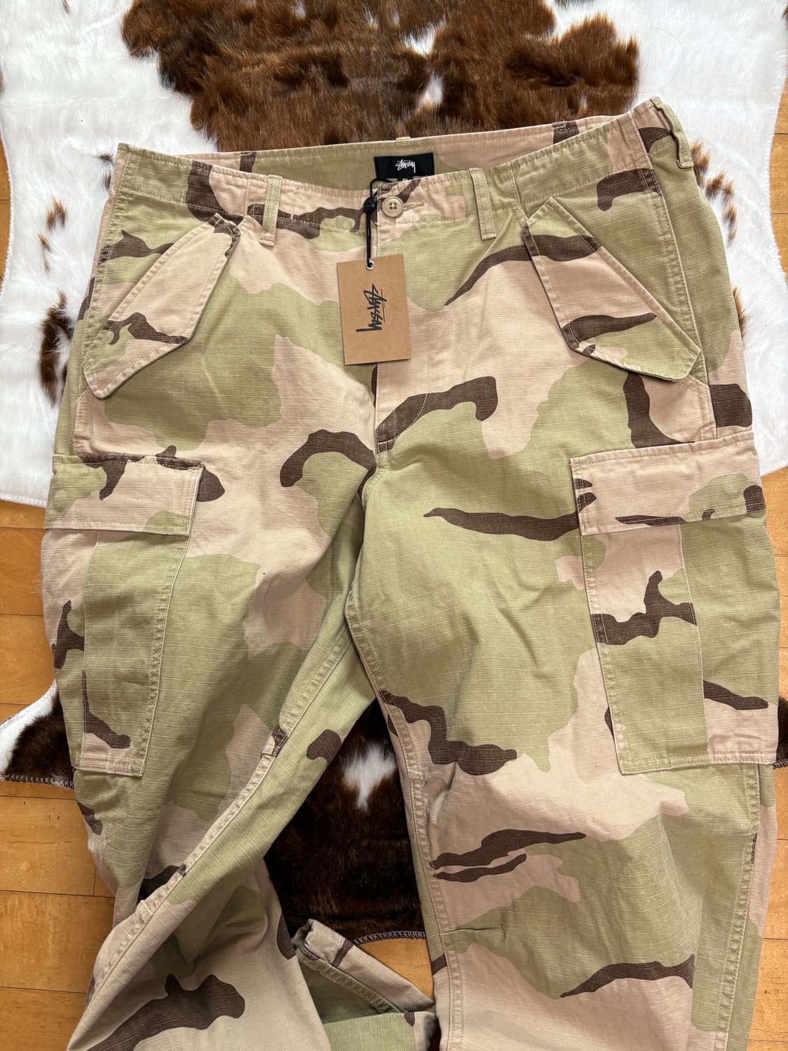 스투시 립스탑 카고팬츠 34 상품이미지1