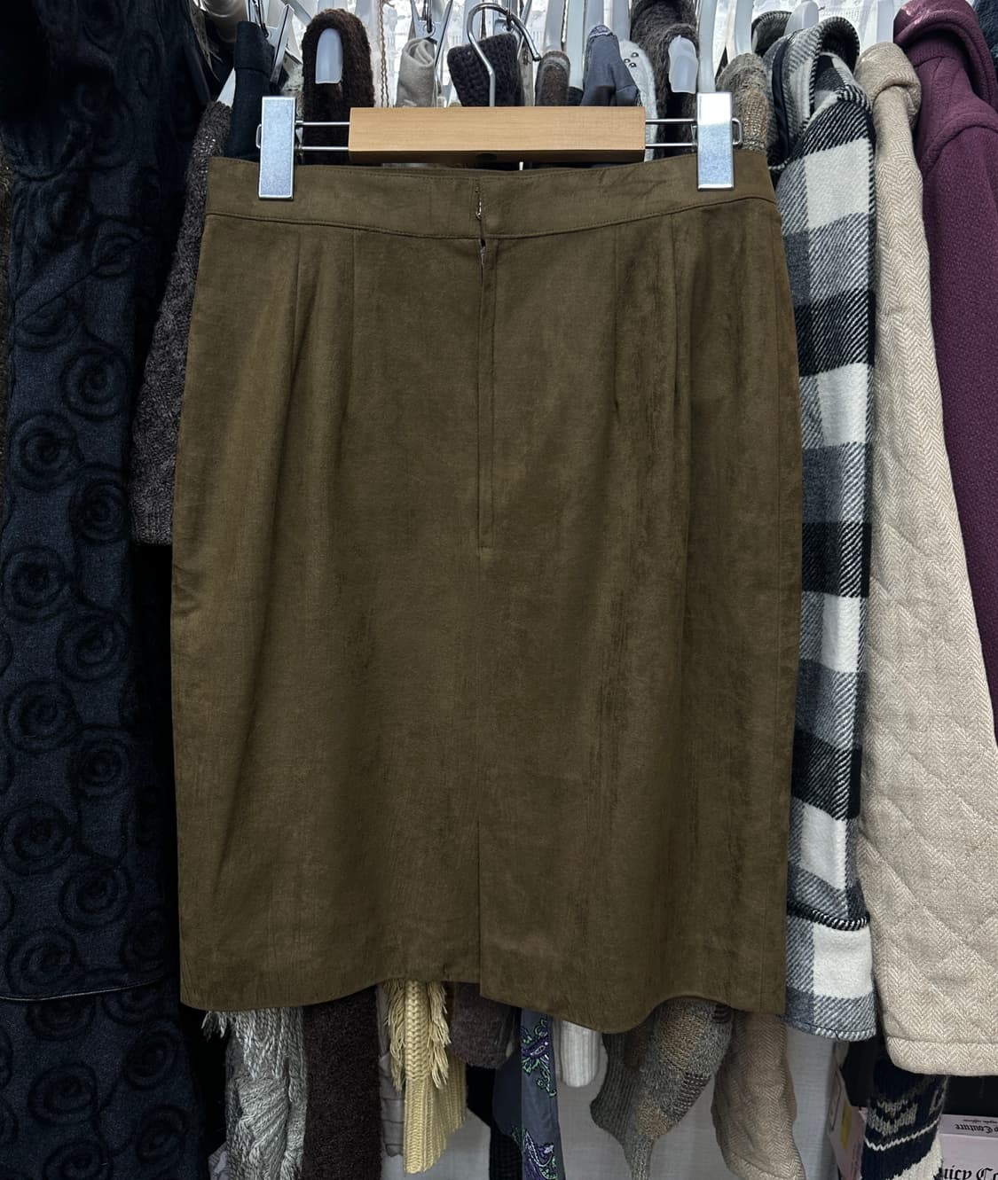 vicky suede skirt 상품이미지4