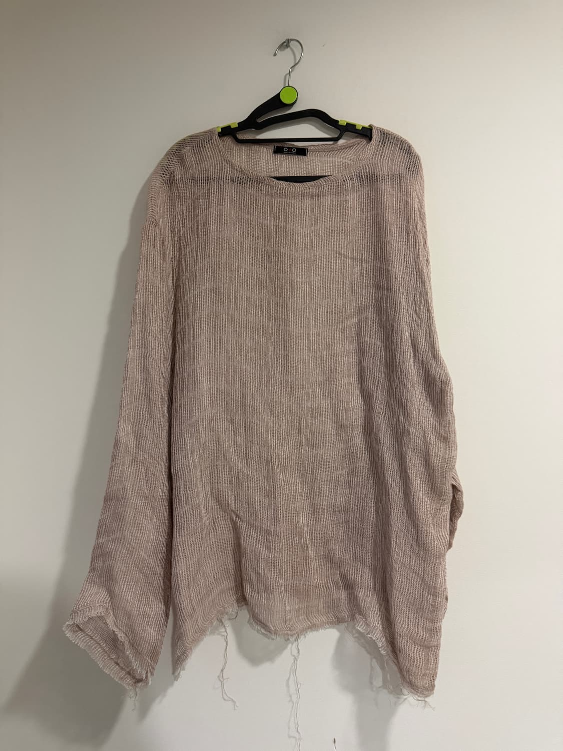 린넨 혼방의 루즈핏 니트 상품이미지1