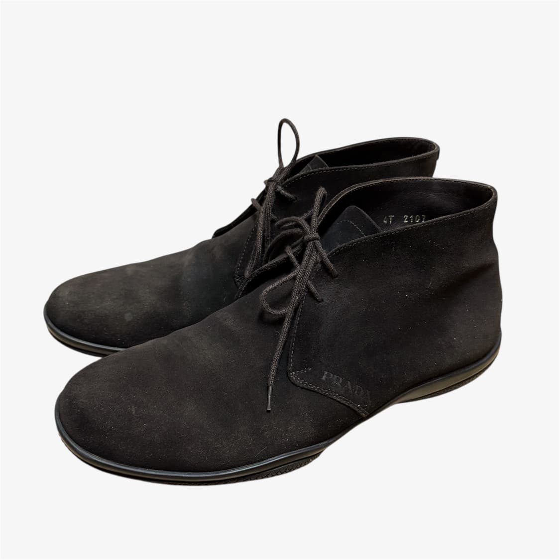 (250) 프라다스포츠 스웨이드 부츠 브라운 상품이미지1