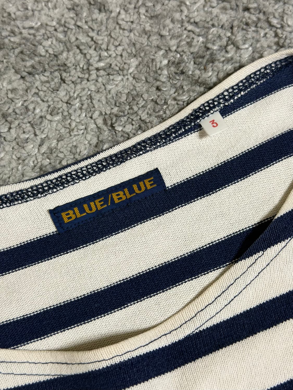 블루블루 재팬 세일러 바스크 셔츠 상품이미지5