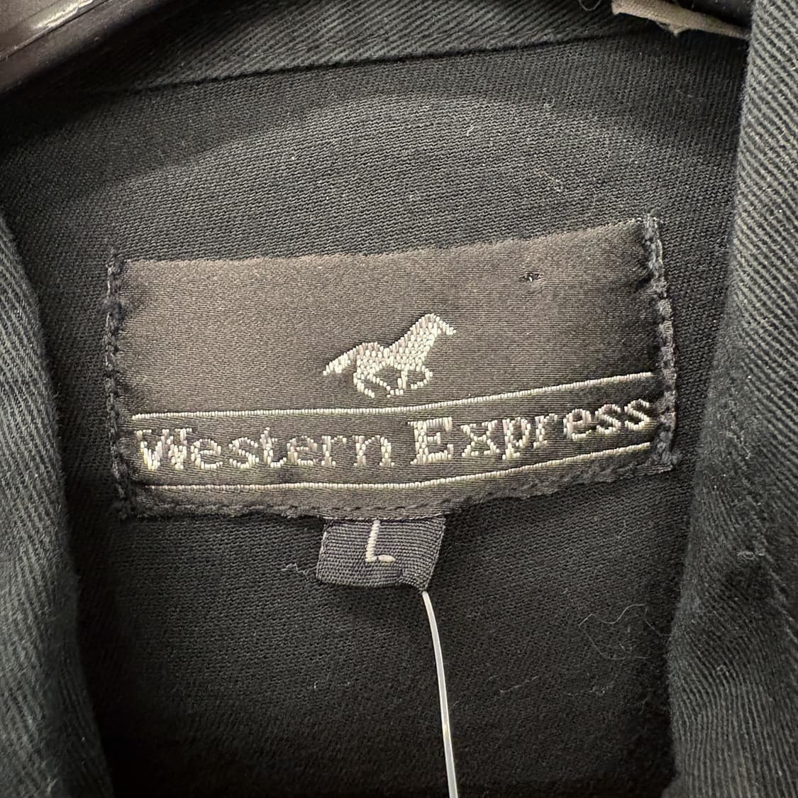 90s 웨스턴 익스프레스 카우보이 플라켓 파이핑 웨스턴셔츠 N573 상품이미지6