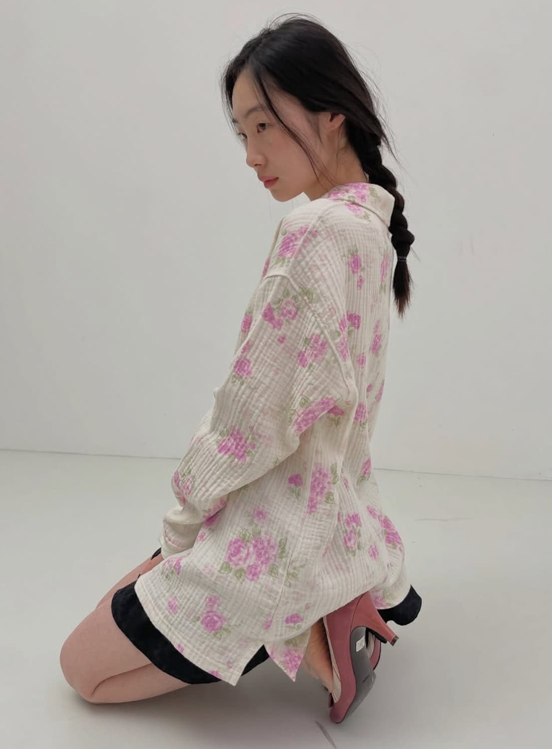 TULIP COLLAR OVERSIZED SHIRTS GRAND 상품이미지1