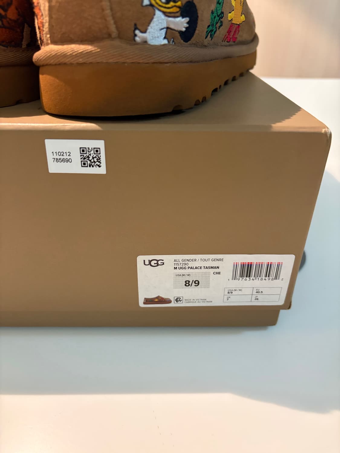 어그 x 팔라스 타스만 체스트넛 US8사이즈(260) 판매합니다. 상품이미지8