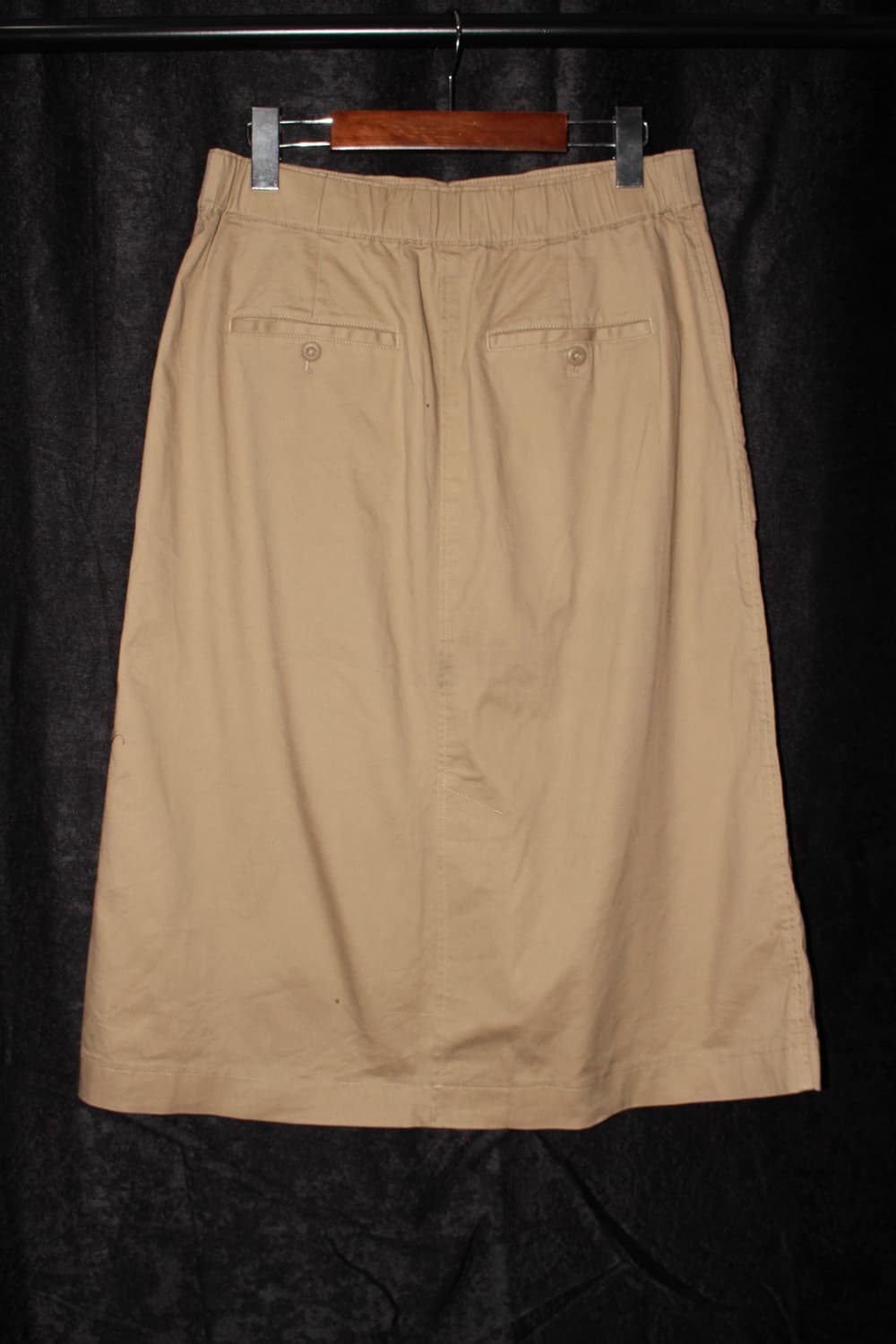 빈티지 베이지 미디스커트  상품이미지5