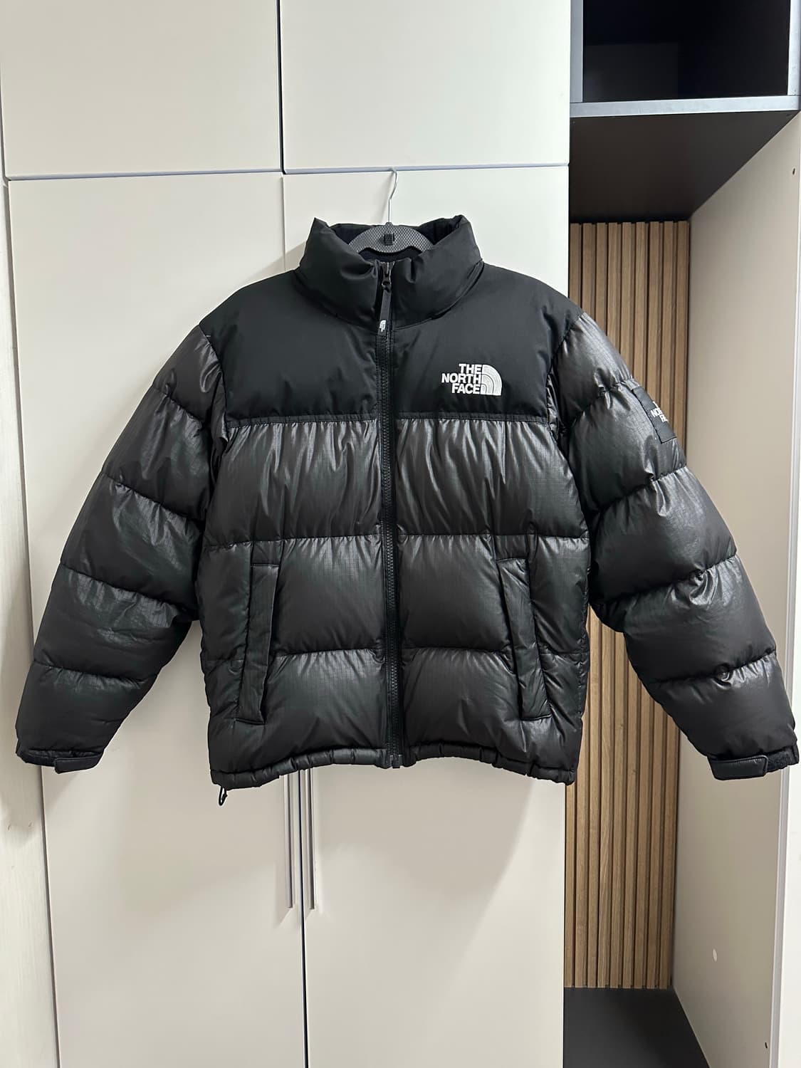 노스페이스 눕시 패딩 블랙 S(90~95 상품이미지2