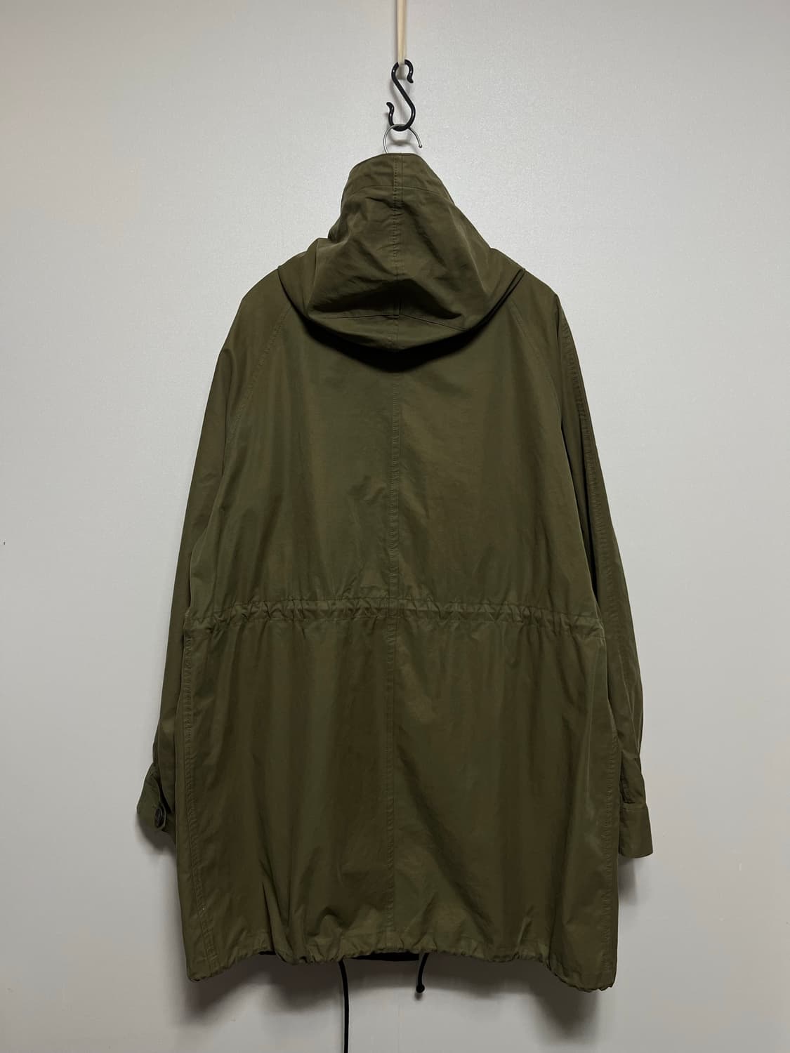 얼바닉30 후드 야상 자켓 카키 free 상품이미지6