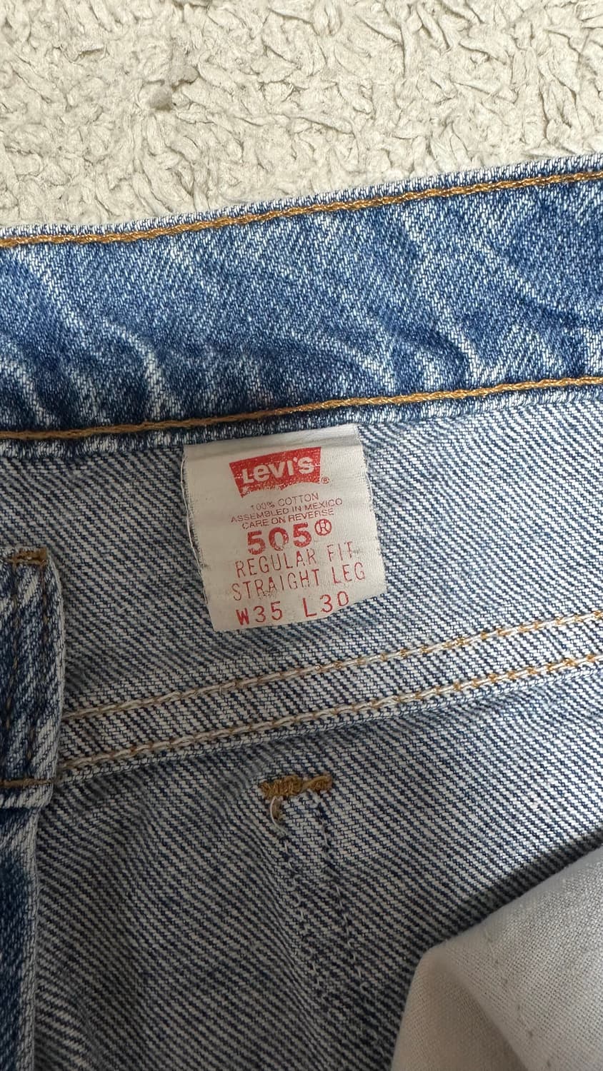 Levi's 90s 리바이스 505 오렌지 탭 W35 L30 상품이미지2