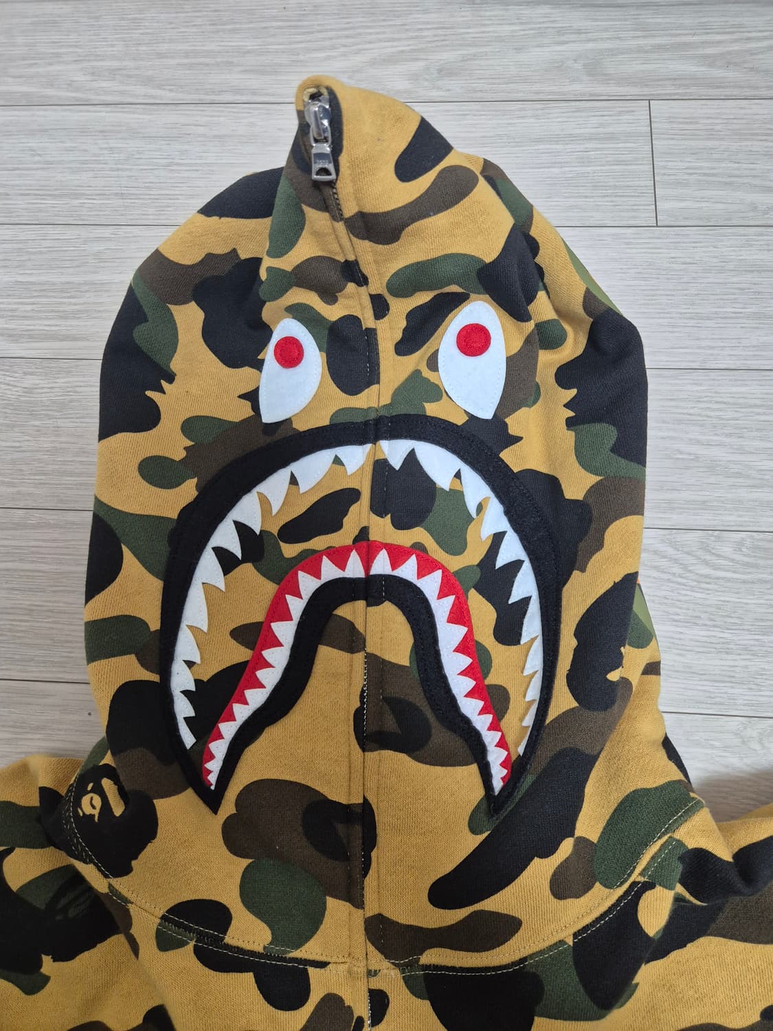 베이프 황계 후드집업 상품이미지2