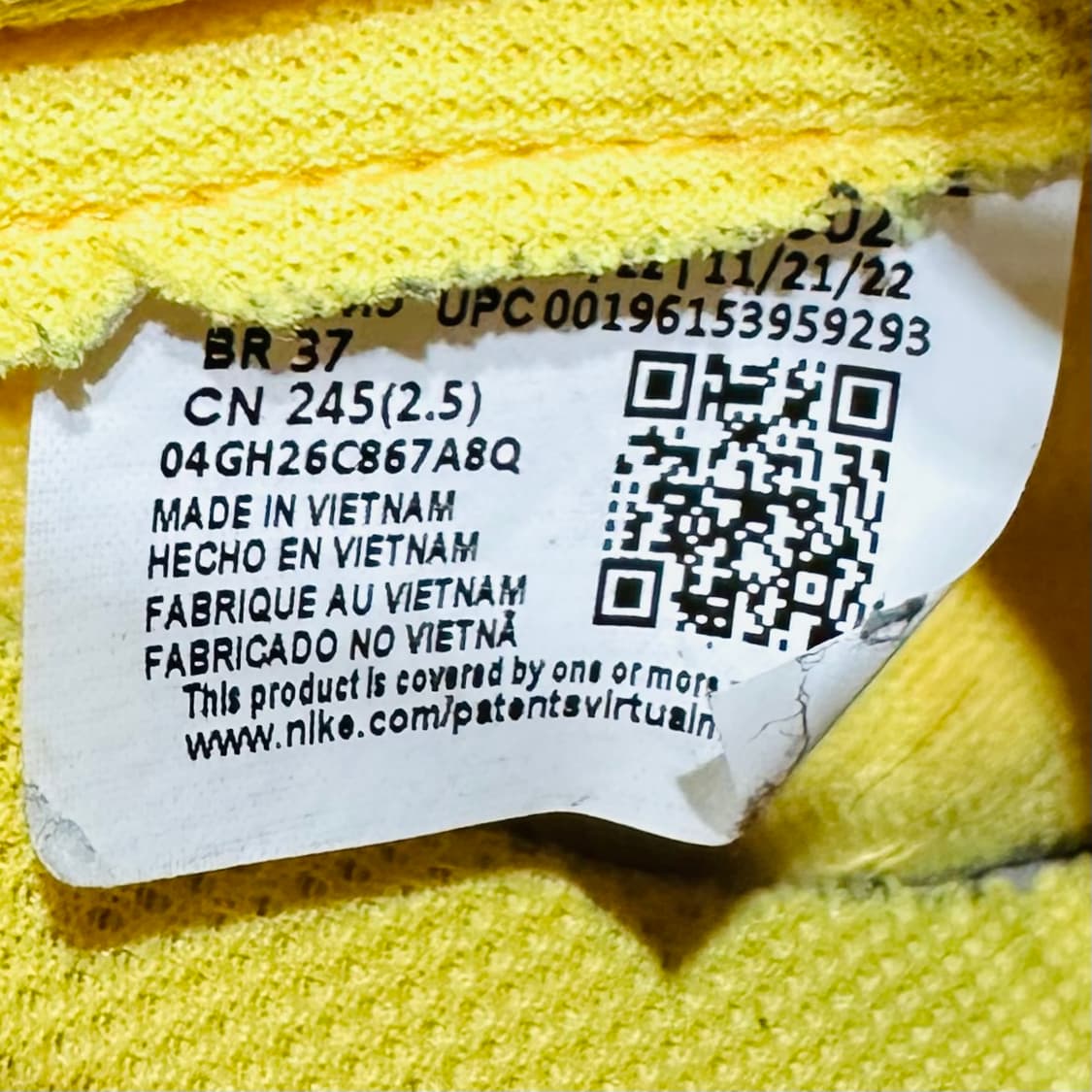 245) 나이키 운동화 여성 여자 신발 덩크로우 옐로우 상품이미지9