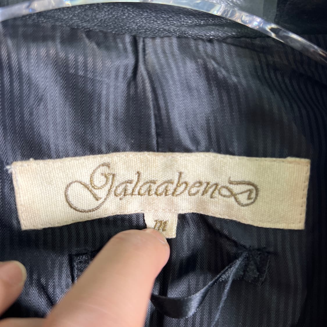 VTG 빈티지 싱글 양가죽 자켓 M 상품이미지3