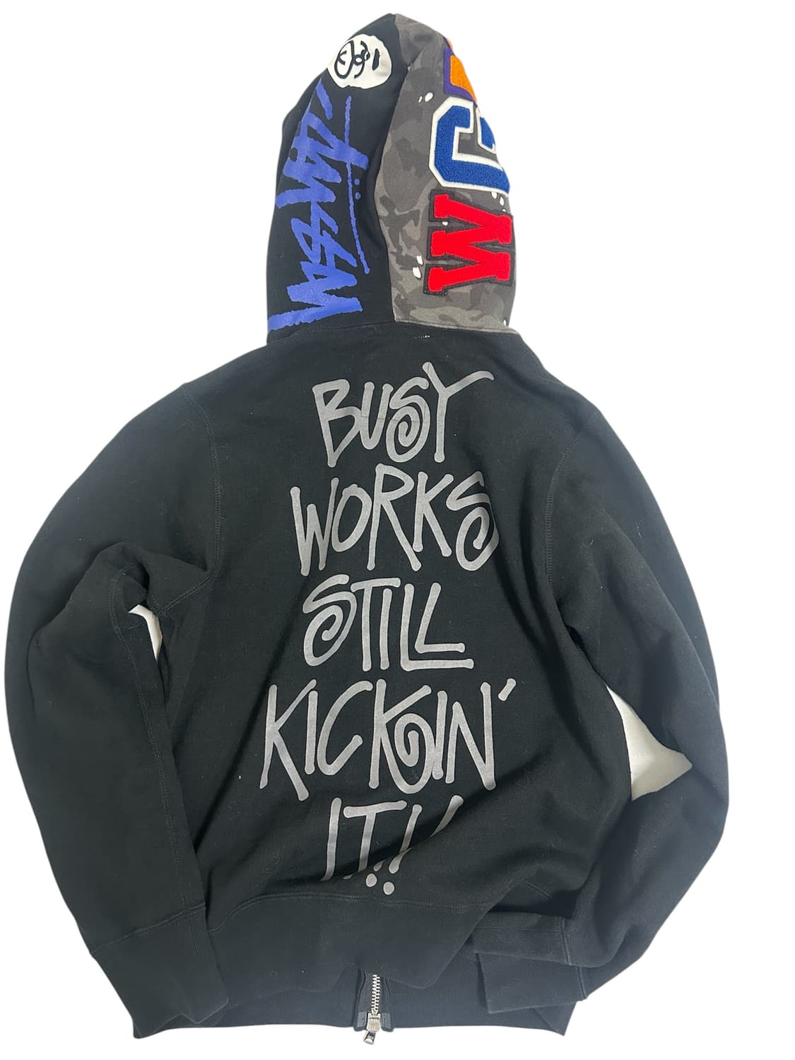 (초희귀) 스투시 베이프 콜라보 샤크후드 #1 상품이미지4