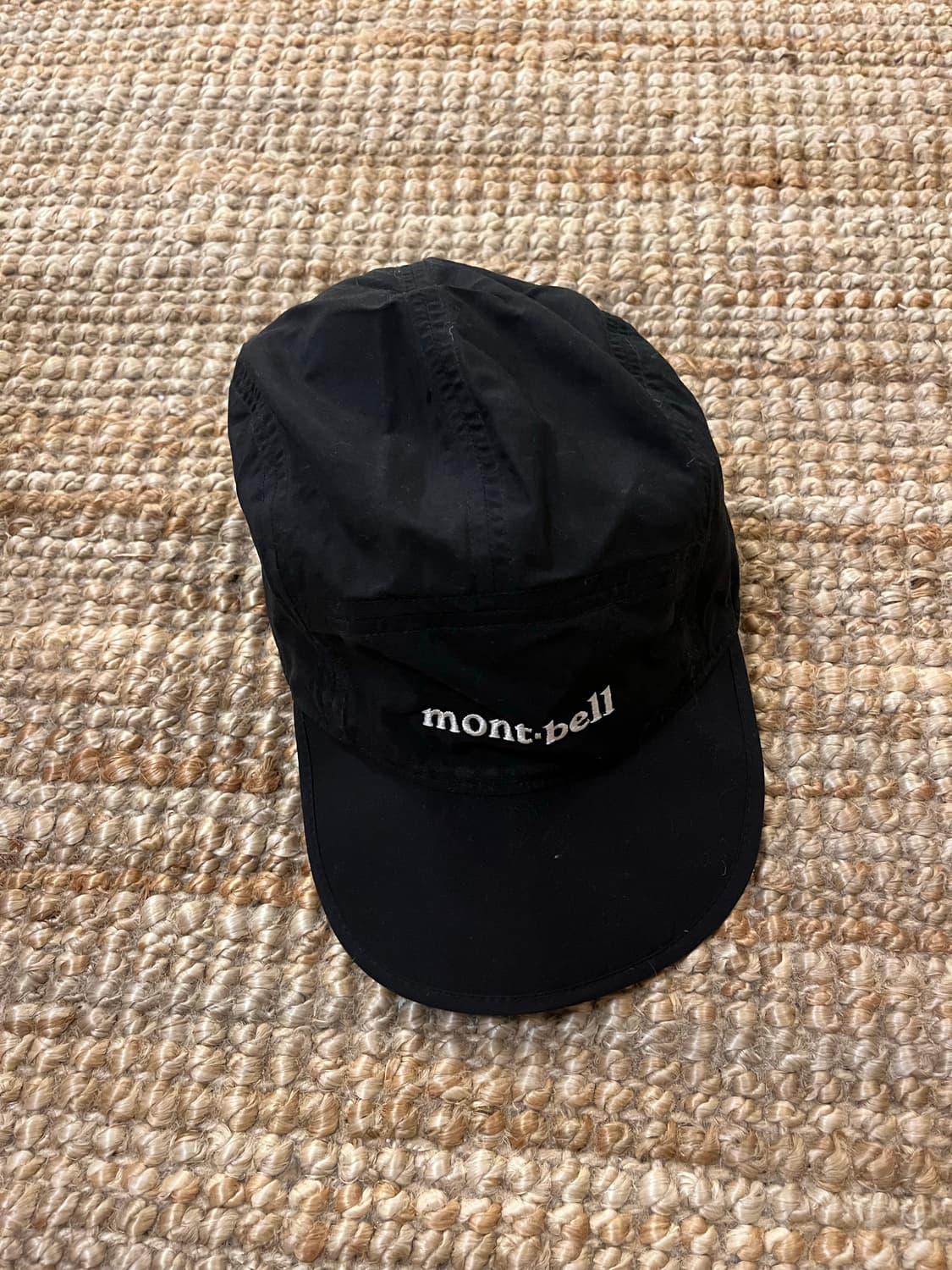 몽벨 O.D 크러셔블 캡 블랙 상품이미지1