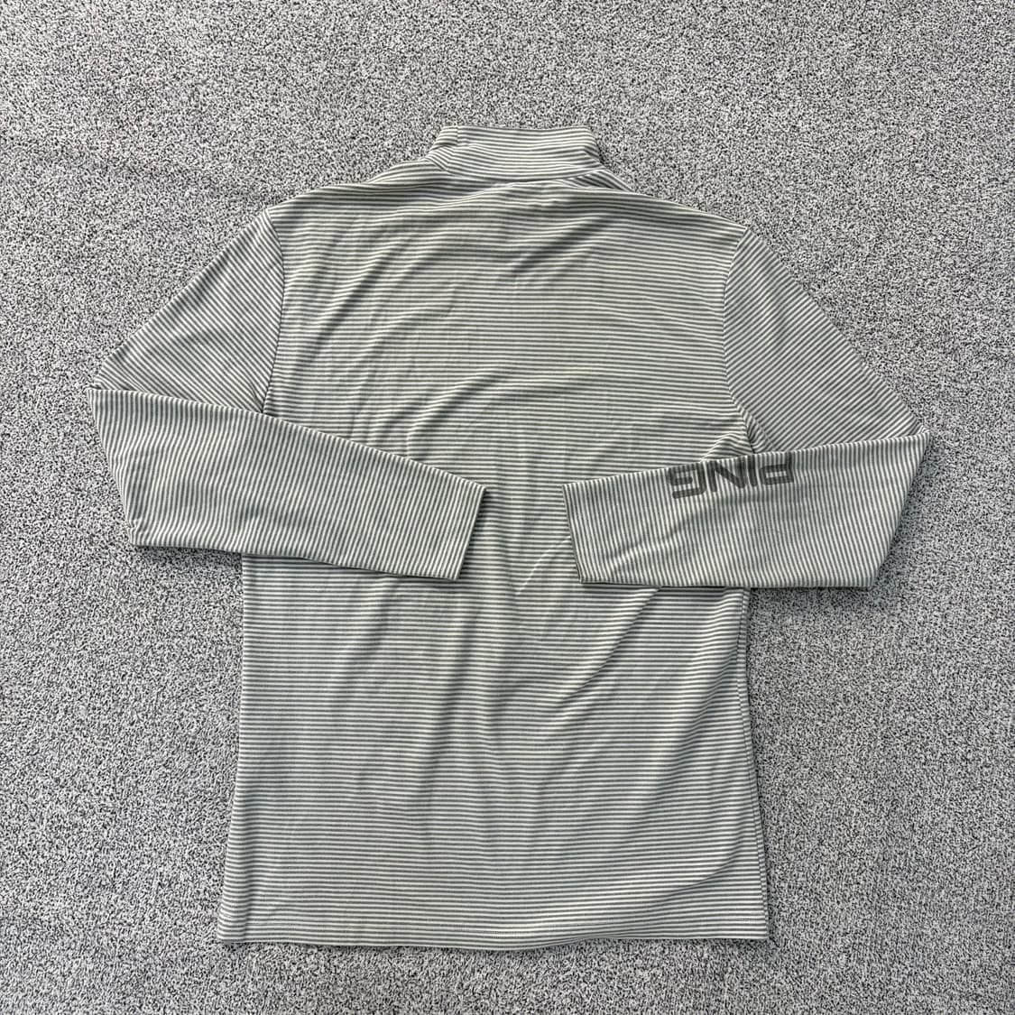 실측 PING 스트라이프 반목 긴팔티 0305J 상품이미지3