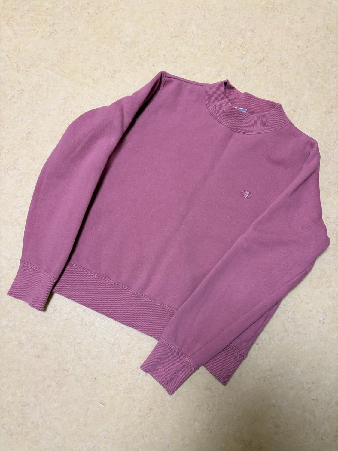 챔피온 Champion 핑크 맨투맨 스웻셔츠 상품이미지2