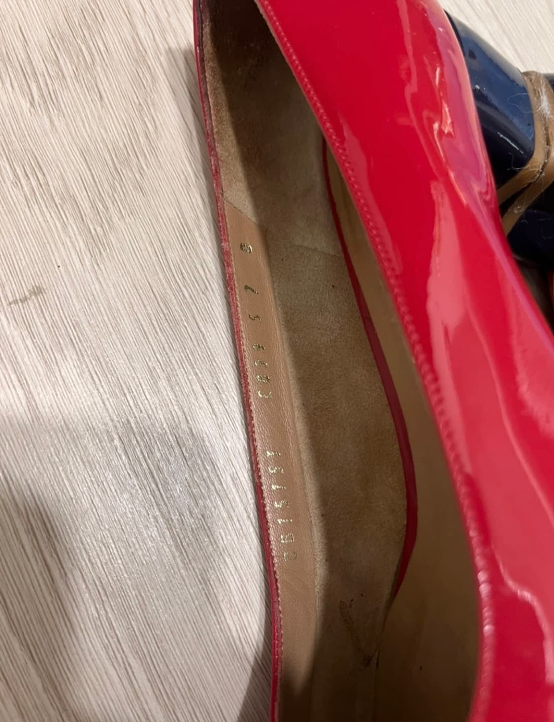 Ferragamo 페라가모 바라 펌프스 슈즈 레드_7사이즈(245mm) 상품이미지5