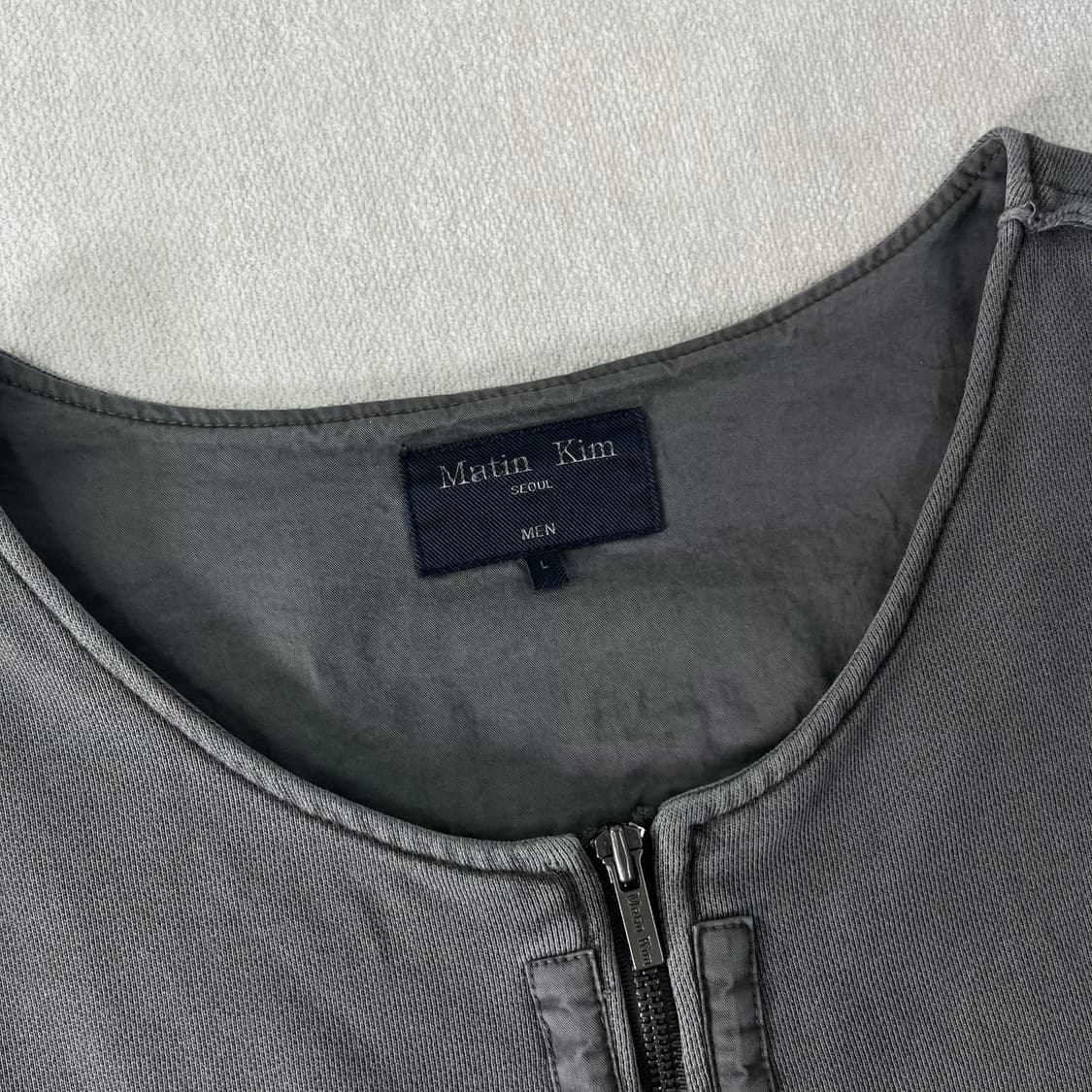 105 마뗑킴 피그먼트 다이드 집업 점퍼 상품이미지3