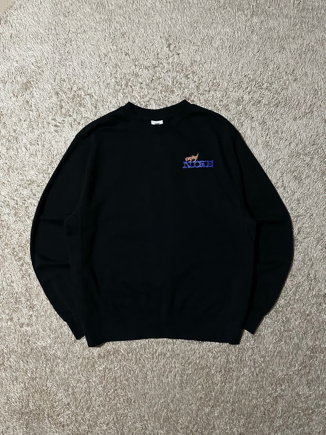 나이키 NIKE KR HR 백로고 맨투맨 블랙 M 상품이미지2