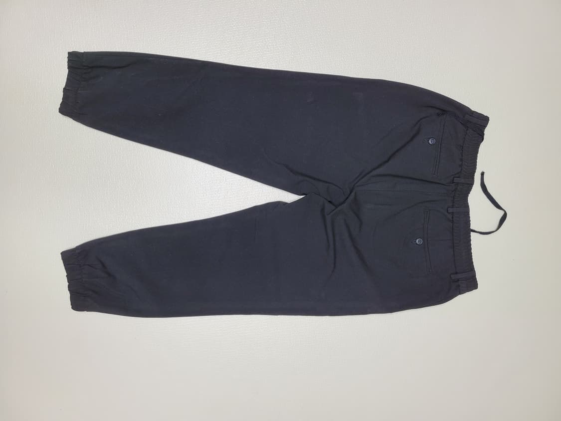 스파오 SPAO 조거형 밴딩 슬랙스 34 블랙  상품이미지9