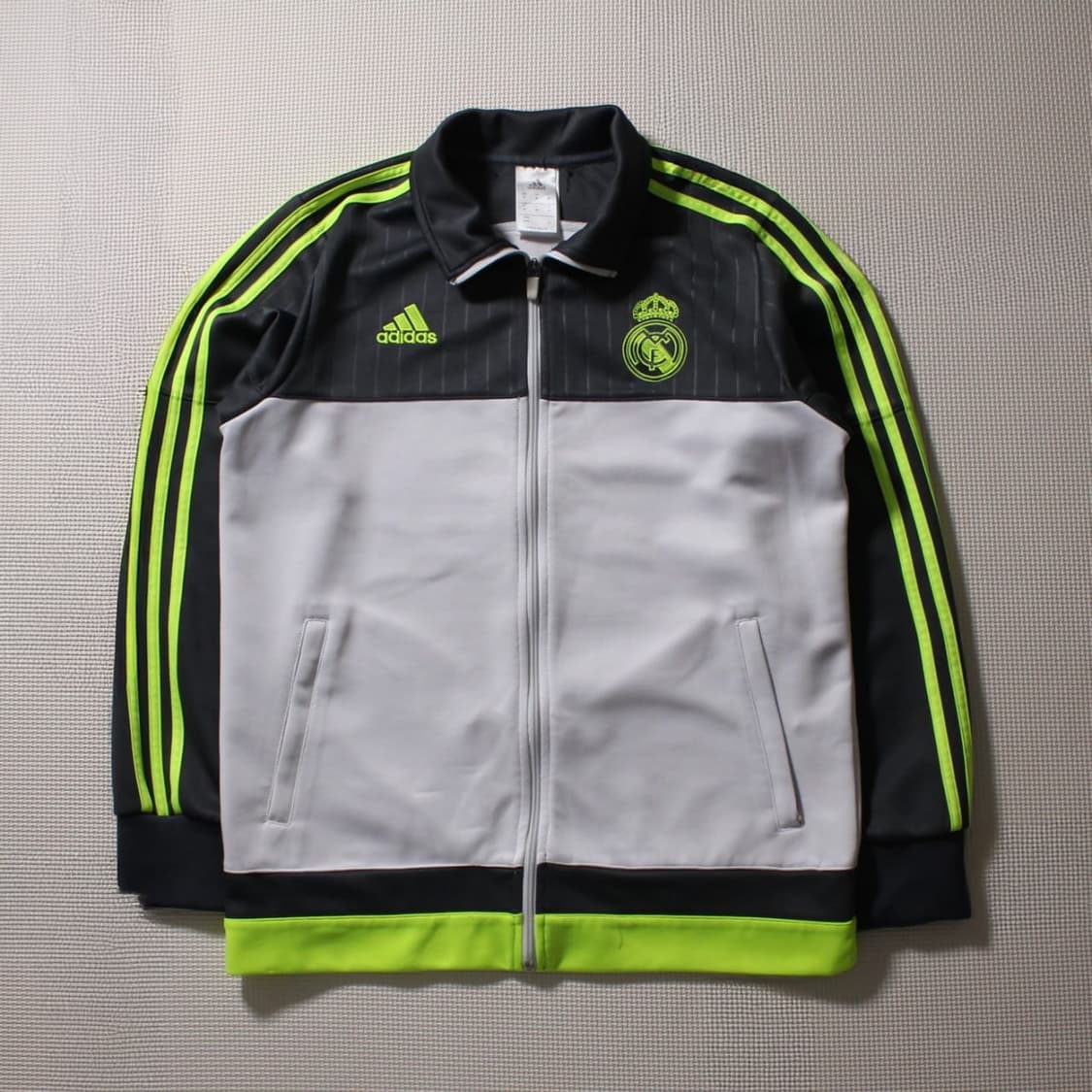 Adidas 아디다스 레알마드리드 형광 트랙탑 져지 상품이미지1