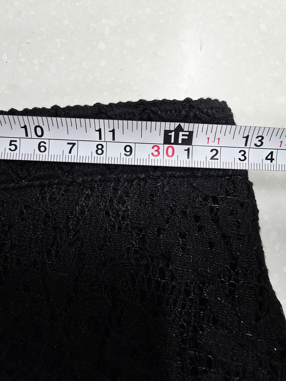 마인 mine 블랙 레이스 머메이드 스커트 상품이미지5