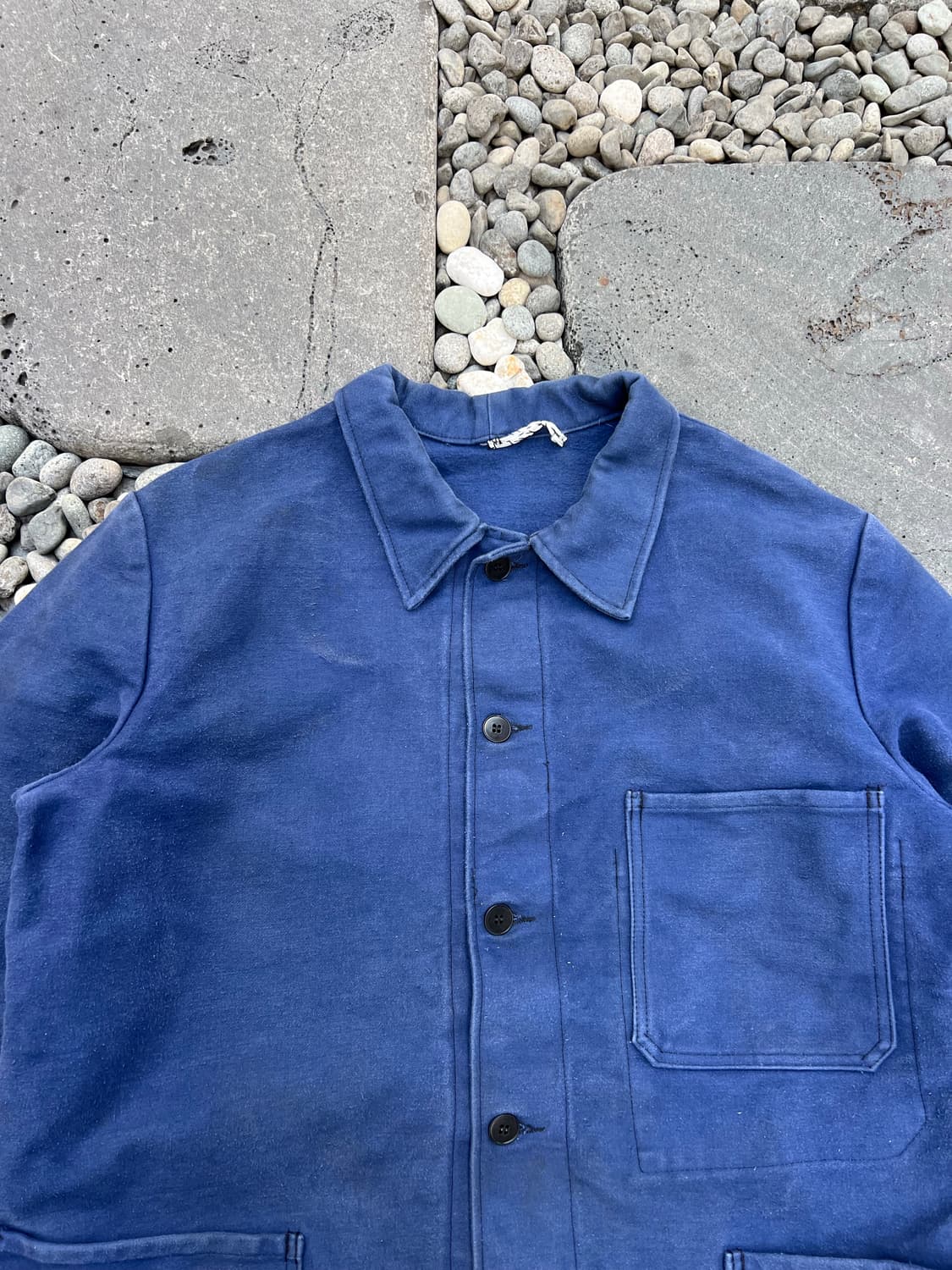 MOLESKIN FADED BLUE WASHING 몰스킨프렌치워크자켓 상품이미지6